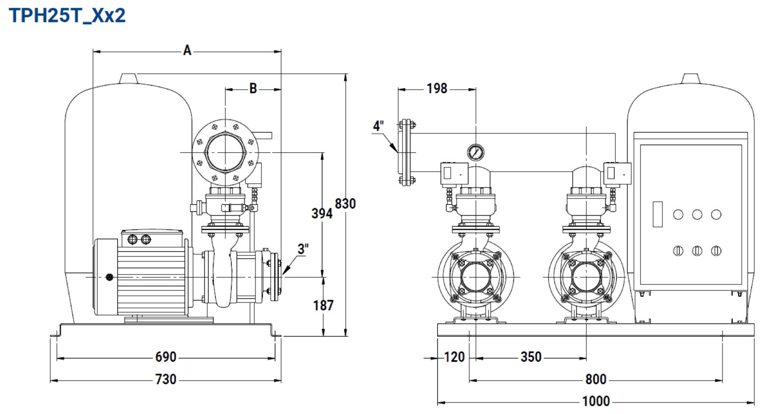 TPH25T Xx2 材積圖(內銷)