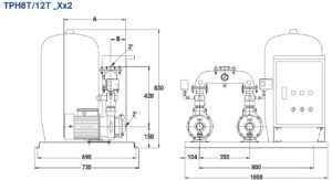 TPH8.12T Xx2 材積圖(內銷)