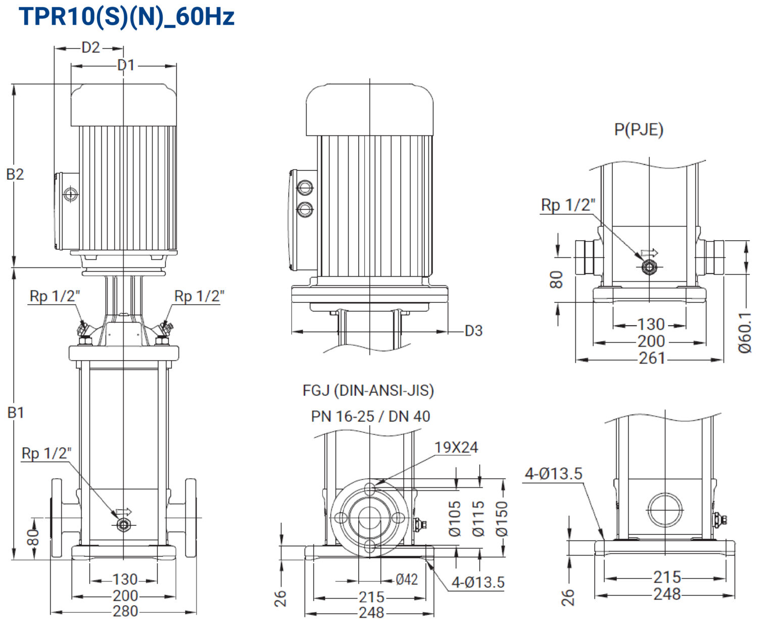 TPR60Hz材積_最新_TPR10(S)(N)_60Hz