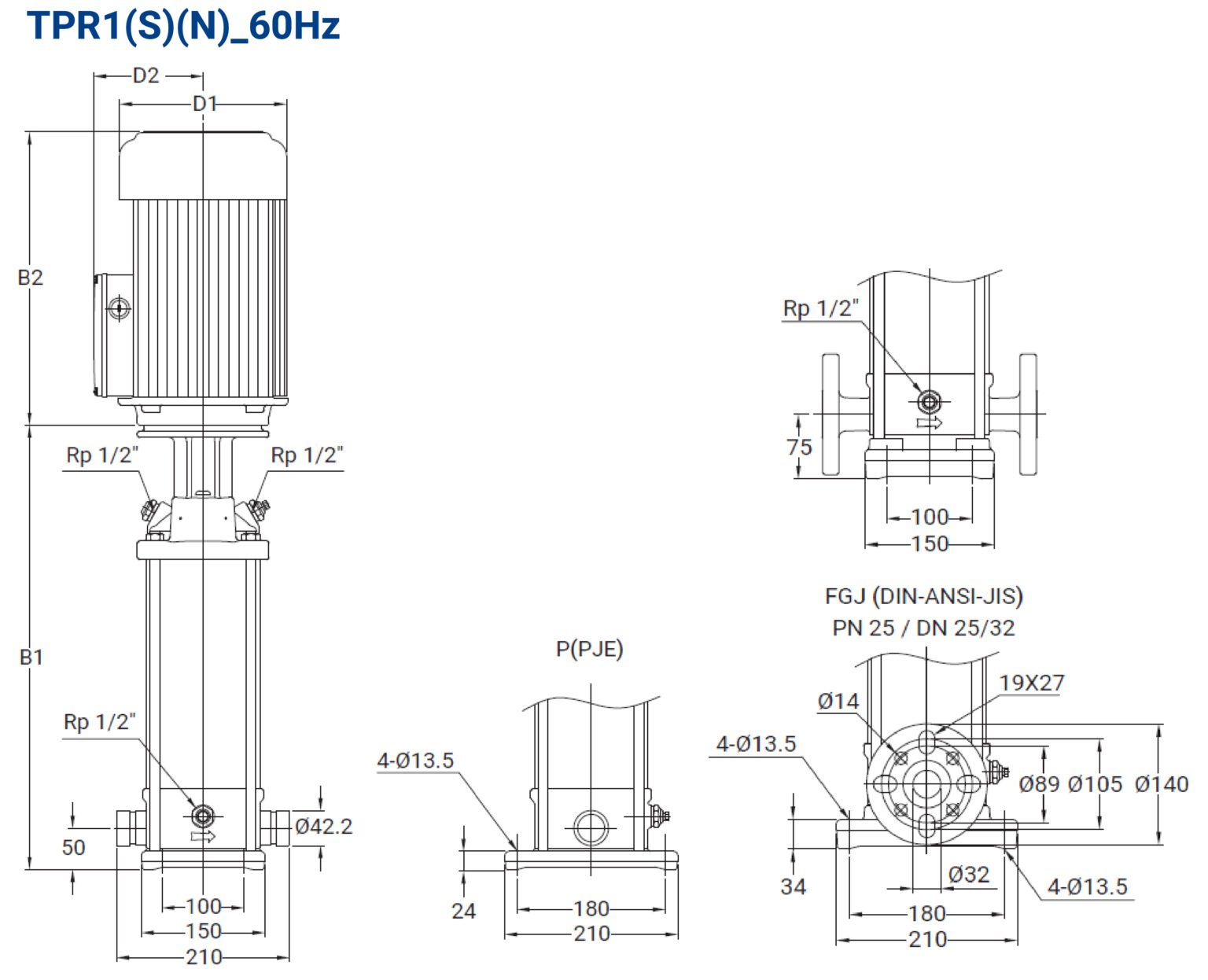 TPR60Hz材積_最新_TPR1(S)(N)_60Hz