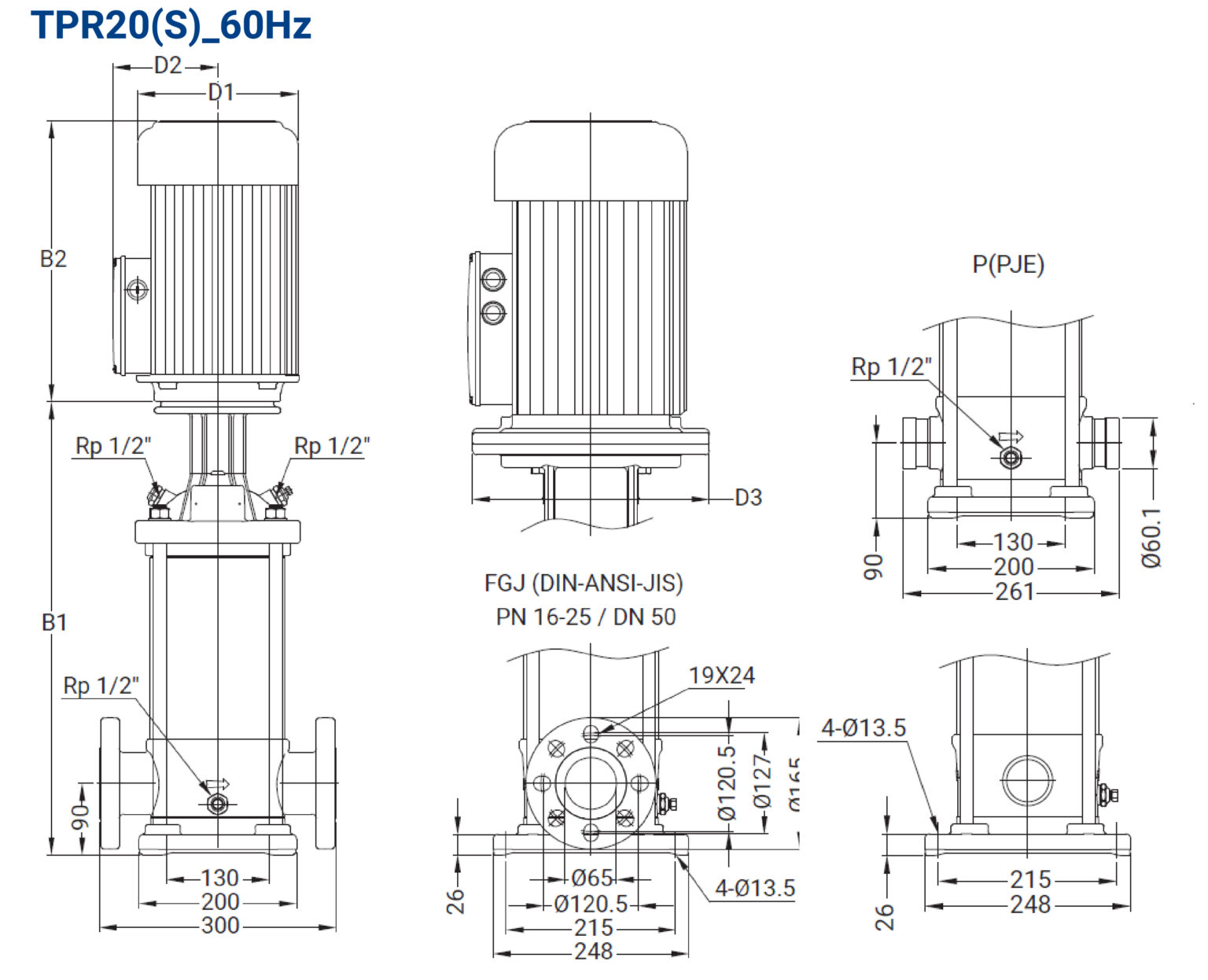 TPR60Hz材積_最新_TPR20(S)_60Hz
