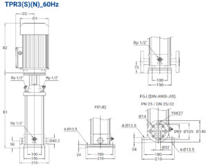 TPR60Hz材積_最新_TPR3(S)(N)_60Hz