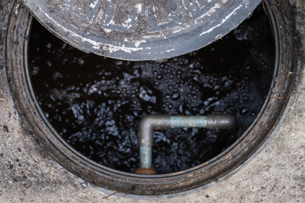 Waste,Water,Treatment,Pipe,That,Was,Opened,In,A,Factory