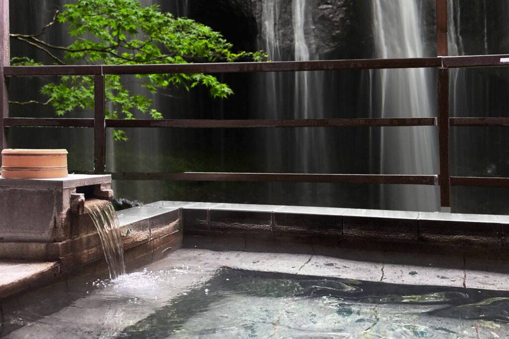 Hot,Spring,In,Beautiful,Nature