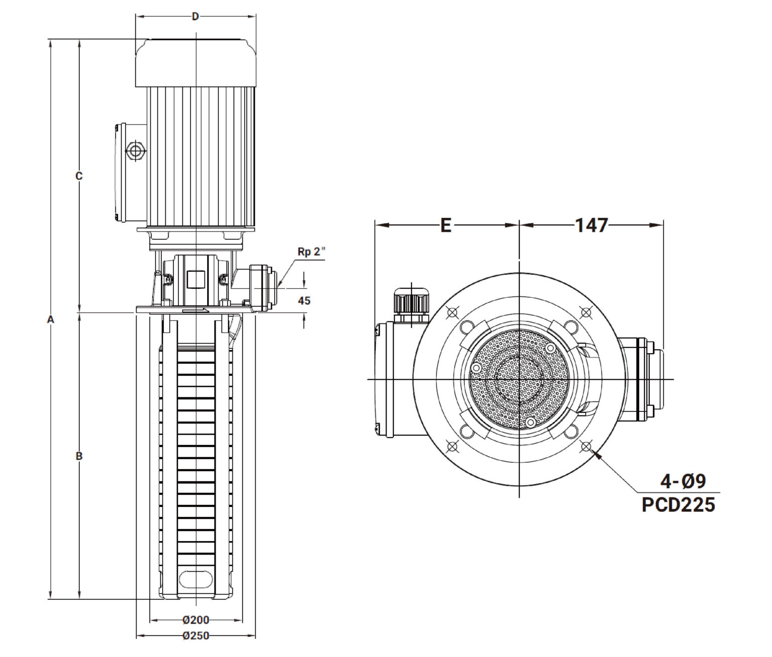 內外銷共用 TPRK10~20T 50Hz材積圖