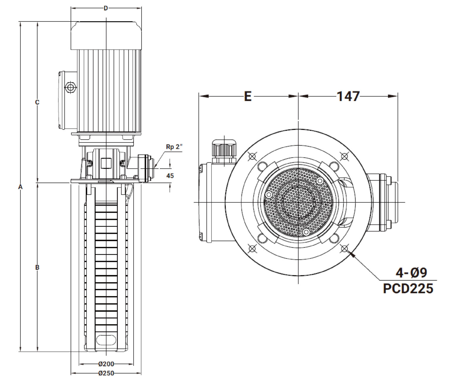 內外銷共用 TPRK10~20T 60Hz材積圖