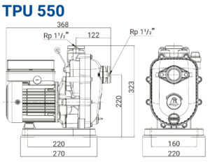 內外銷共用 TPU550 材積圖